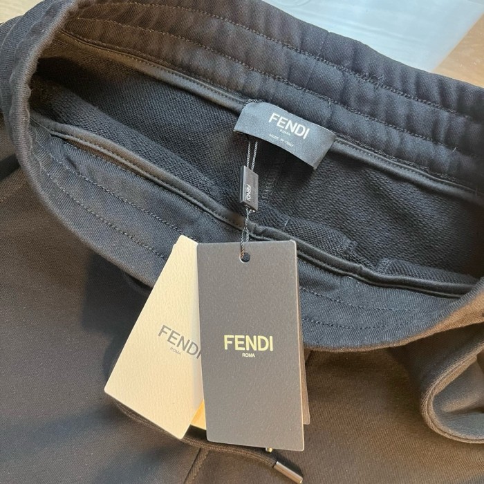 ★超人気 フェンディ n級品 24の新しいダブルサイドリボンロゴアルファベットパンツ