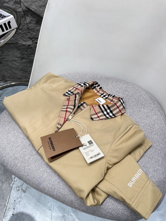 【限定】バーバリー 激安通販 レトロなオールドファッションの女性用ショート丈ジャケット