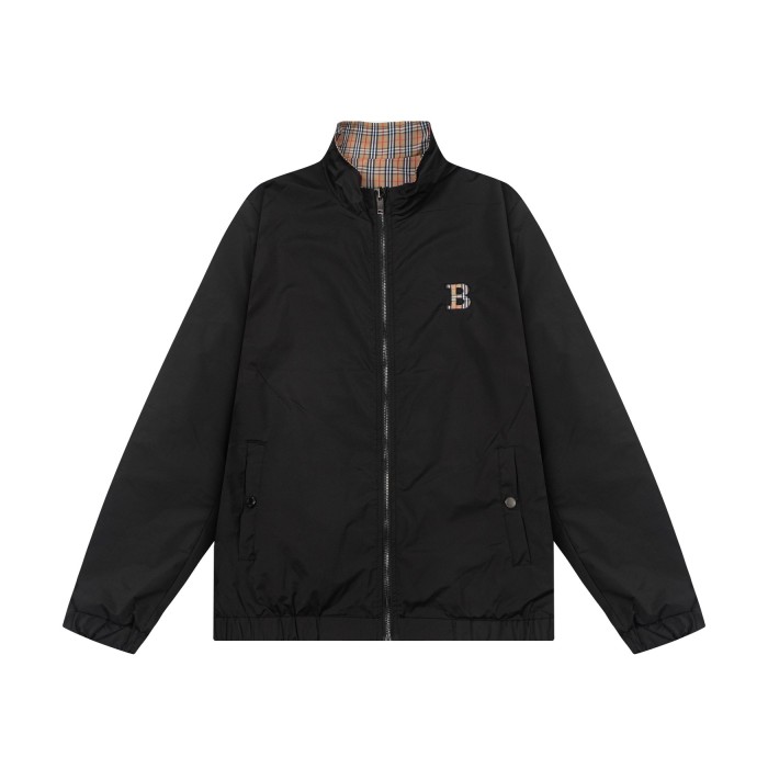 入手困難 バーバリー スーパーコピー BURBERRY秋冬新作（両面着）定番格子戦馬刺繍ロゴ