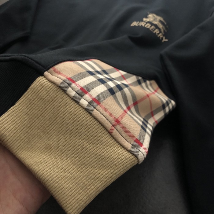 日本未入荷 バーバリー 激安通販 2024新作馬術刺繍パッチワークパーカー
