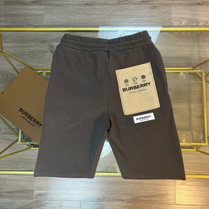 日本未入荷 バーバリー コピーおすすめ BURBERRY 2024新作アップリケロゴパンツ2色