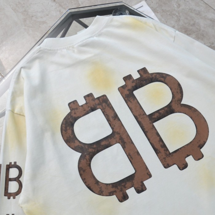 【話題商品！】バレンシアガ 激安通販 水洗いダブルB長袖パーカーTシャツ