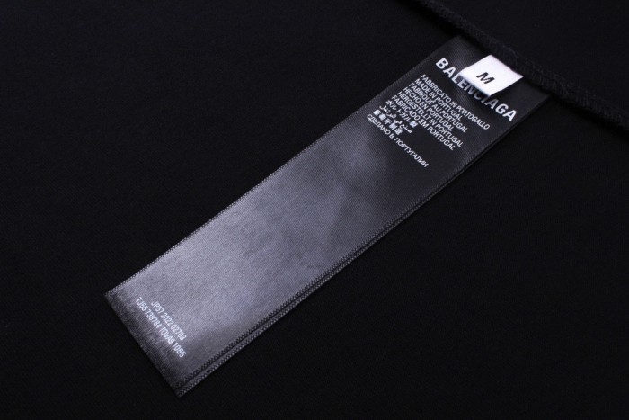 高品質 バレンシアガ 激安通販 2024 SS最新3 Mアルファベットプリント手描き落書き長袖Tシャツ