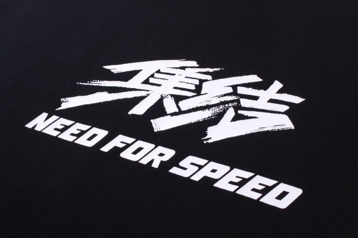 高品質 バレンシアガ 激安通販 2024 SS最新3 Mアルファベットプリント手描き落書き長袖Tシャツ