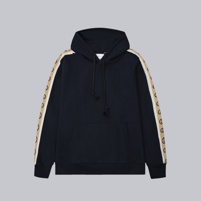 日本未入荷 グッチ n級品 のクラシックな織りの反射ストリップのフードコート