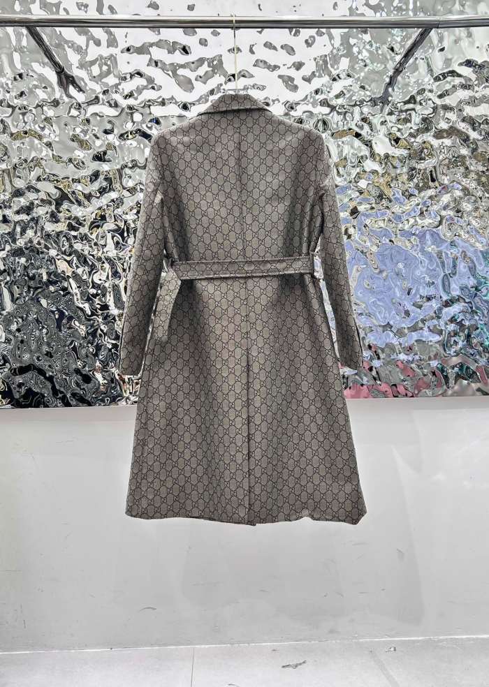 大人気 グッチ 偽物通販 24 SS秋冬新作ジャカードコート🧥コート