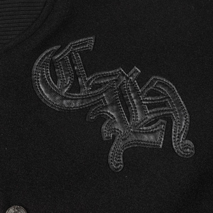 超話題! クロムハーツ 激安通販 皮張り刺繍の野球服