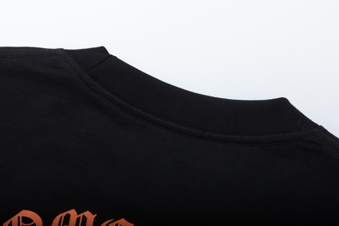 新作 クロムハーツ 激安通販 丸首プリント長袖Tシャツ