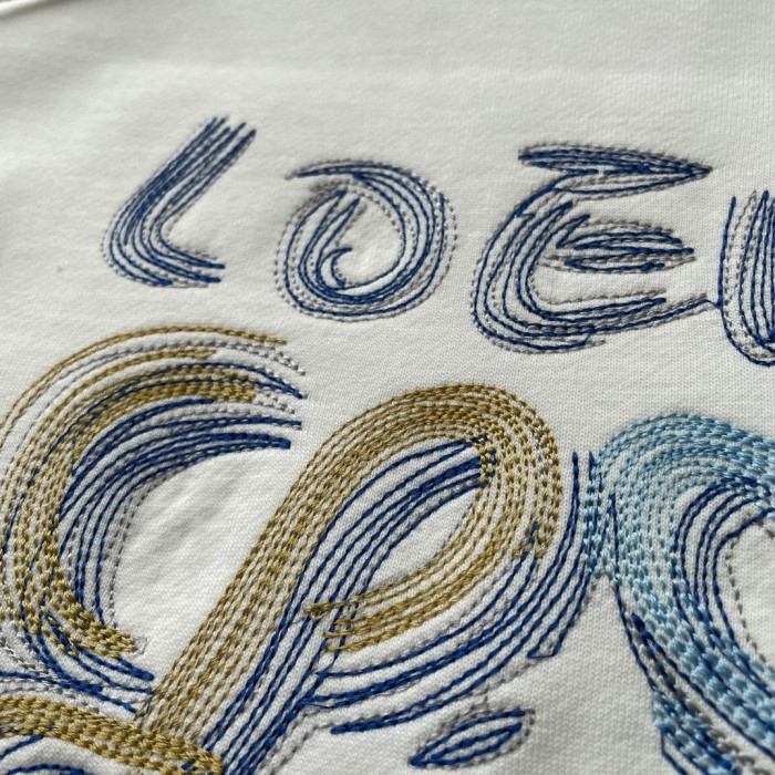稀少 ロエベ 激安通販 24秋冬新作不規則アルファベットロゴ刺繍