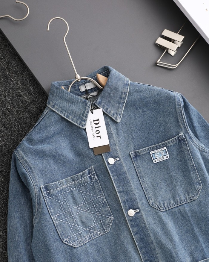 日本未入荷 ディオール コピーおすすめ ss 24新作デニムジャケット