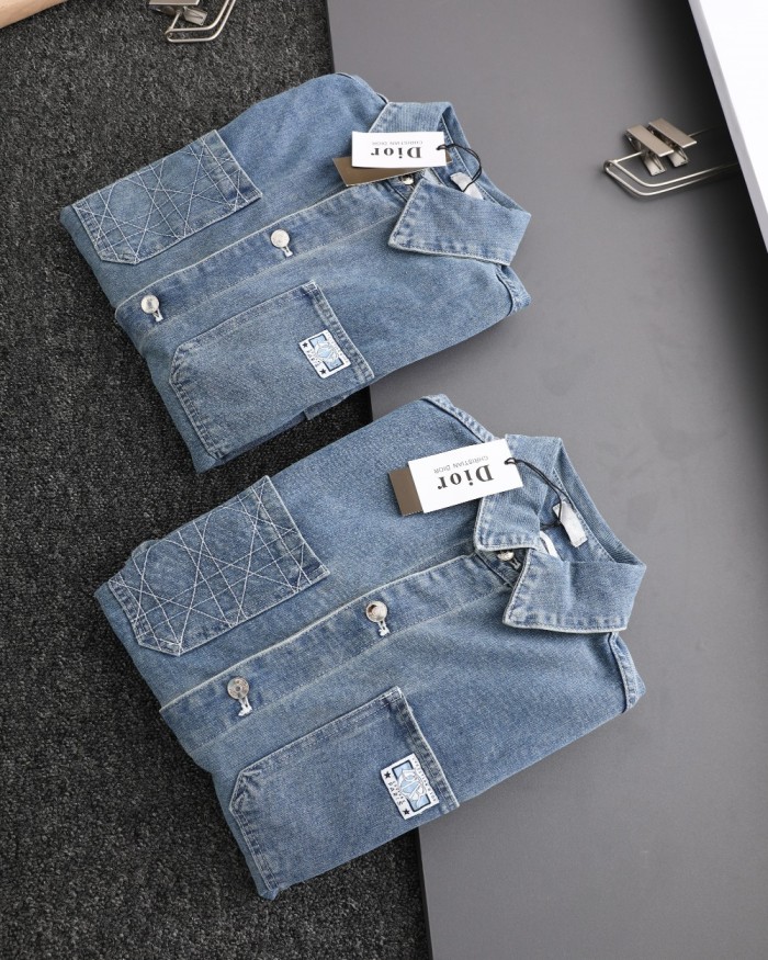 日本未入荷 ディオール コピーおすすめ ss 24新作デニムジャケット