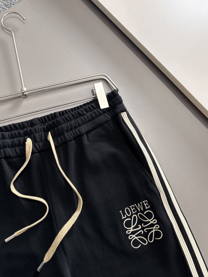 使い勝手良し ロエベ 激安偽物 2024秋冬の新ロゴ刺繍織り帯は男性用衛ズボンカジュアルパンツ長ズボン