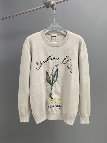 超話題! ディオール 激安通販 24 ssこのニットは美しいスズランの花の刺繍