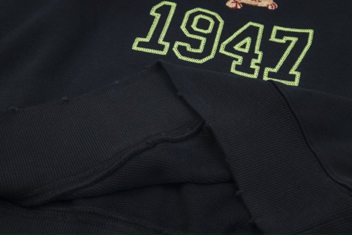 累積売上総額第１位！ディオール コピーおすすめ の新作1947 logon刺繍ラウンドネックセーター