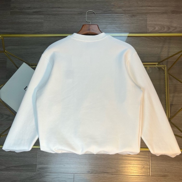 累積売上総額第１位！ロエベ 激安通販 SS 24新作刺繍LOGO丸首パーカー2色