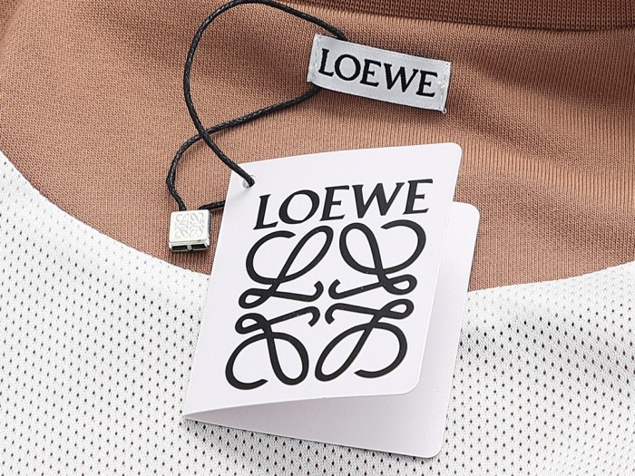 新作 ロエベ コピー スーツアルファベット刺繍レース織ベルトLoGOロゴ
