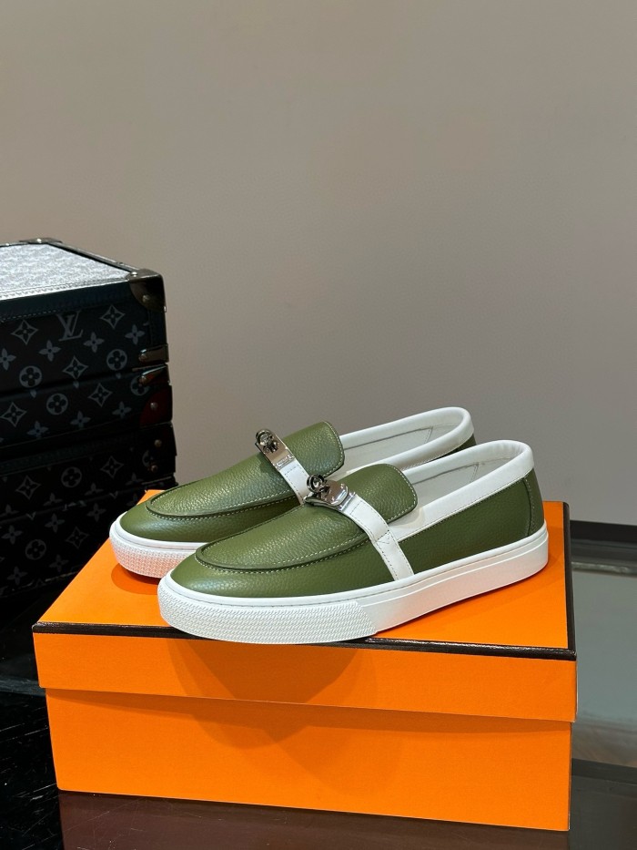 超奇跡の入荷☆ エルメス n級品 のクラシックな男性は足を踏み入れて楽靴を踏んで