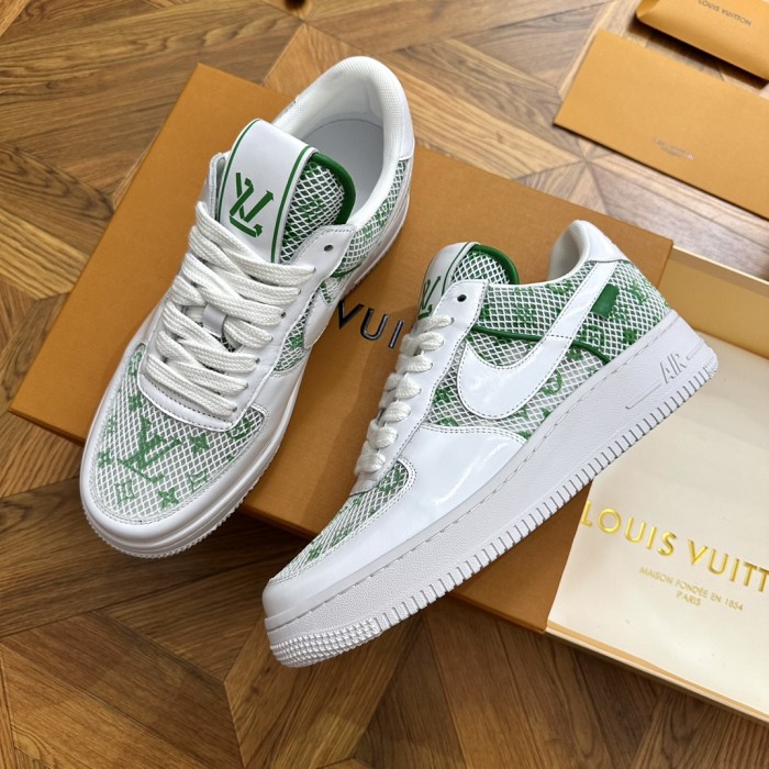 入手困難 ルイヴィトン コピーおすすめ L.v X nike連名ローカットカジュアルスニーカー