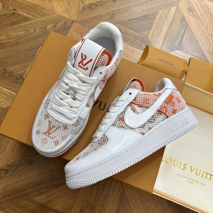 累積売上総額第１位！ルイヴィトン n級品 L.v X nike連名ローカットカジュアルスニーカー