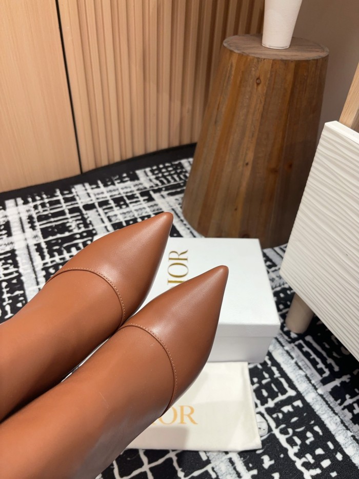 ★超人気 ディオール 偽物通販 秋冬のスリムハイヒールショートブーツ