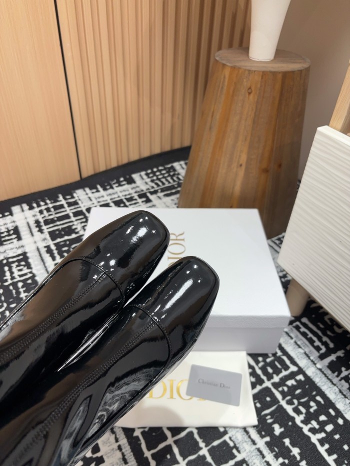 使い勝手良し ディオール 激安通販 24 Ss秋冬ラウンドヒールと足首ブーツストレッチブーツ
