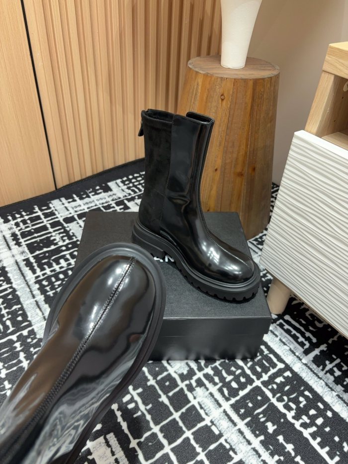 ★超人気 シャネル n級品 ダブルCジョイントブーツライダースブーツ小香厚底ショートブーツ