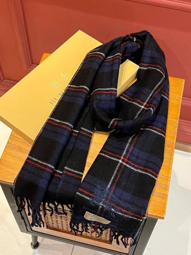 日本未入荷 バーバリー n級品 定番カシミアチェックマフラー