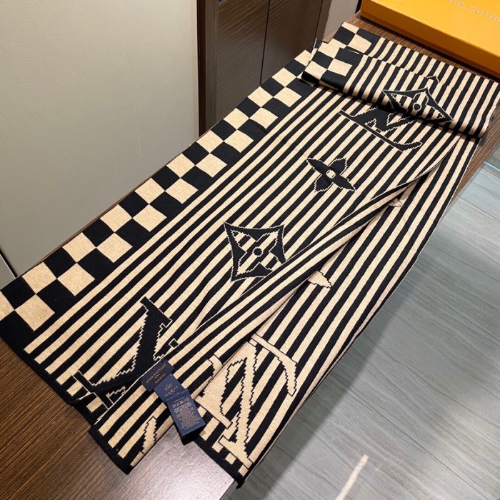 超話題! ルイヴィトン n級品 メンズとレディースカシミヤマフラー