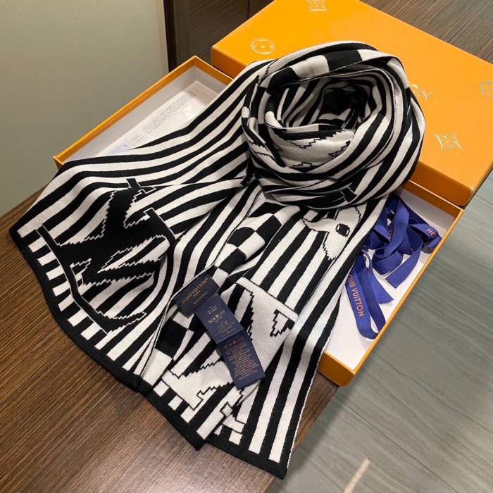 高品質 ルイヴィトン 激安偽物 メンズとレディースカシミヤマフラー