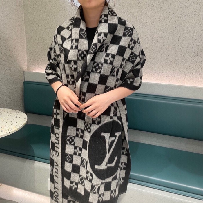 【限定】ルイヴィトン 激安通販 男女両面マフラー