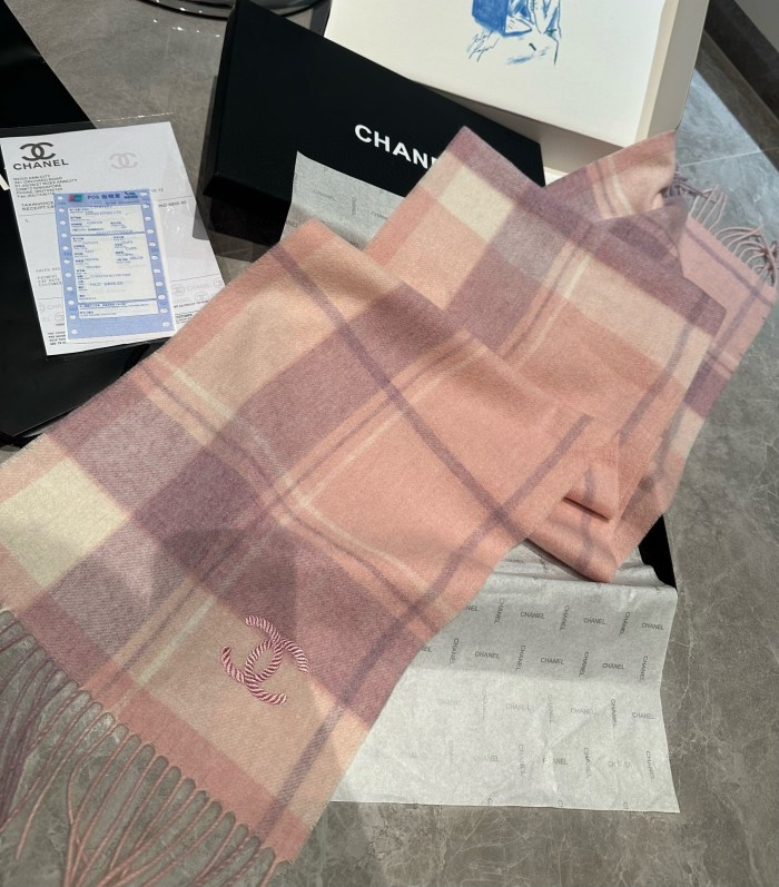 大人気 シャネル コピーおすすめカシミヤの水波紋の小さなマフラー