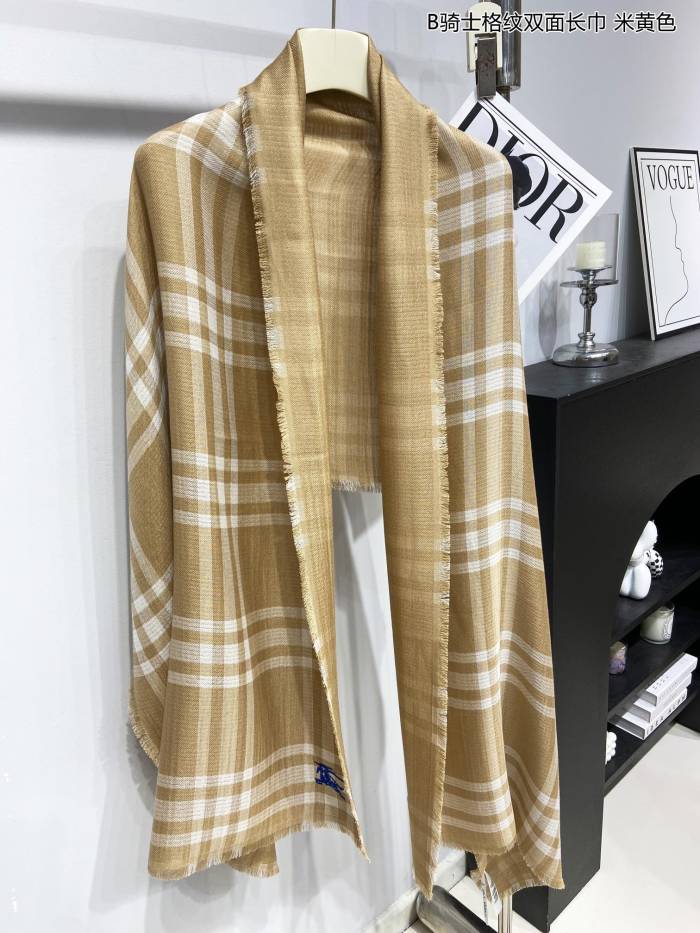 超奇跡の入荷☆ バーバリー スーパーコピー Bナイトチェックのリバーシブルスカーフ