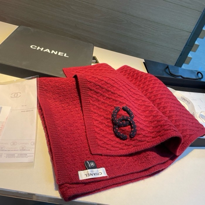 ★超人気 シャネル 激安通販 カシミヤニットマフラー