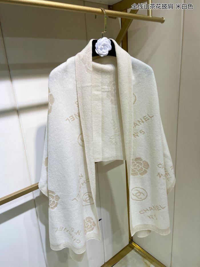 超奇跡の入荷☆ シャネル コピー 金糸ツバキストール