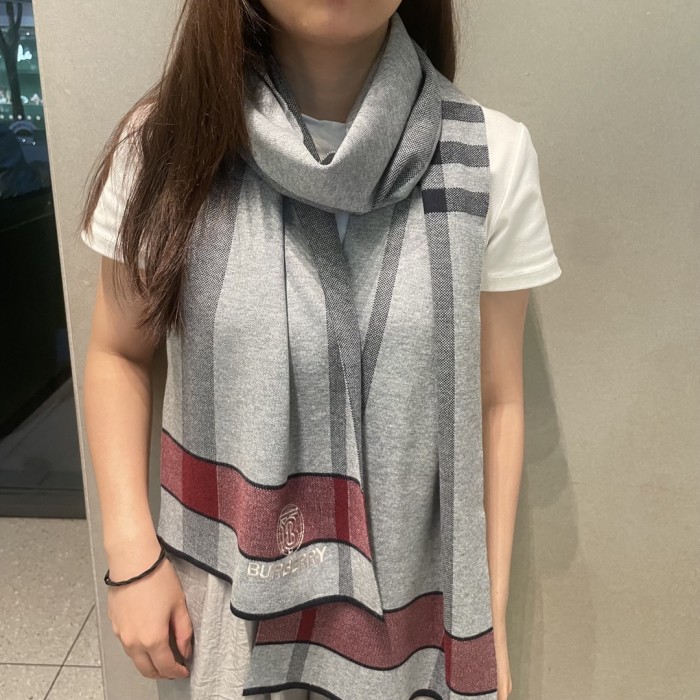 【限定】バーバリー コピーおすすめ トップカシミアマフラー