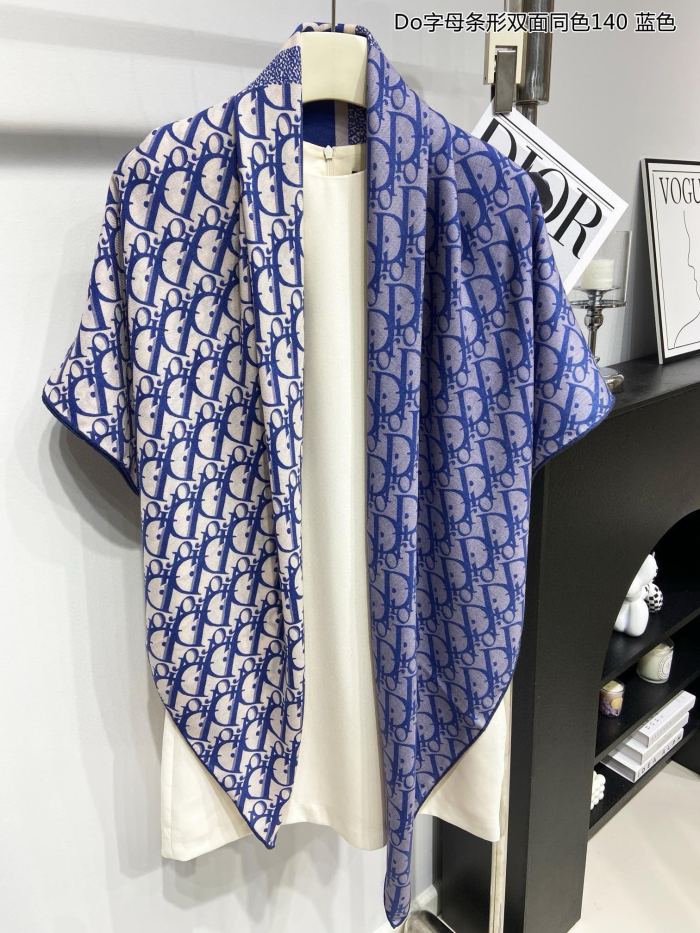【話題商品！】 ディオール n級品 両面同色カシミヤスカーフ