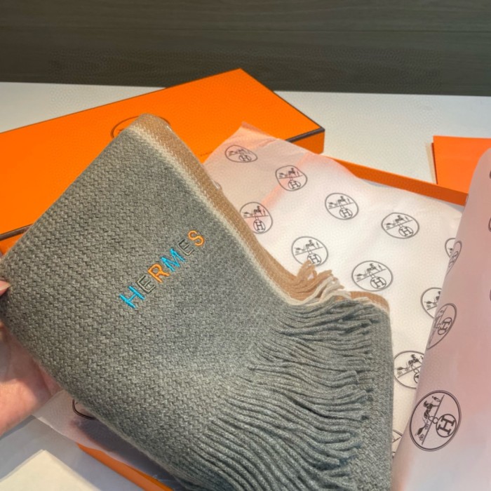 入手困難 エルメス スーパーコピー ハイエンドカシミヤニットマフラー