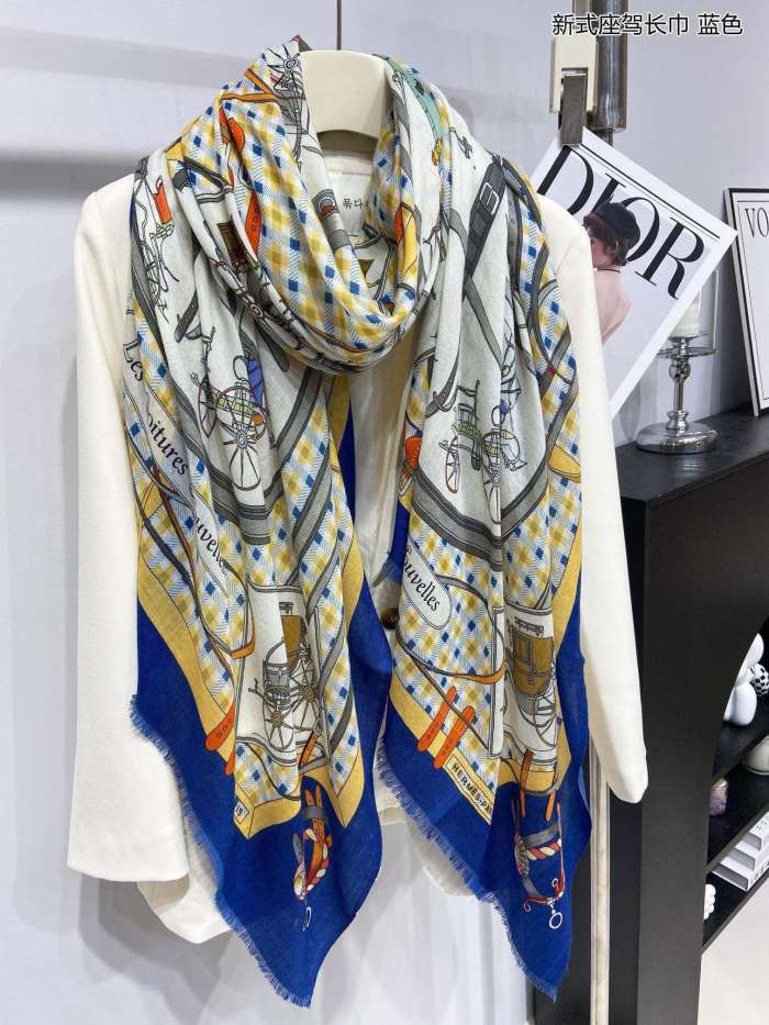 日本未入荷 エルメス 偽物通販 カシミヤスカーフ