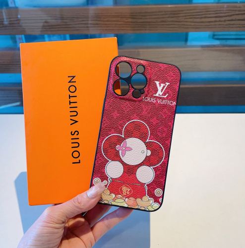 【限定】ルイヴィトン 激安偽物 LV縁側貼りスマホケース