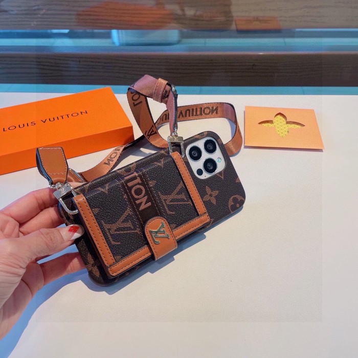 【限定】ルイヴィトン n級品 LV織帯斜め掛けカセットバッグ携帯ケース