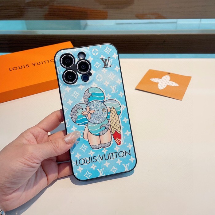 稀少 ルイヴィトン コピーおすすめ LV携帯ケース精孔縁取り革製携帯ケース