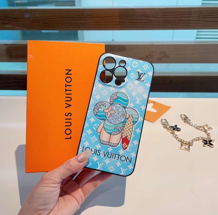 稀少 ルイヴィトン コピーおすすめ LV携帯ケース精孔縁取り革製携帯ケース