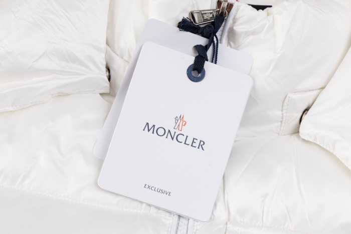 大人気 モンクレール 偽物通販 MONCLER三色ストライプダブルファスナー3色ファスナードア襟ダウンジャケット