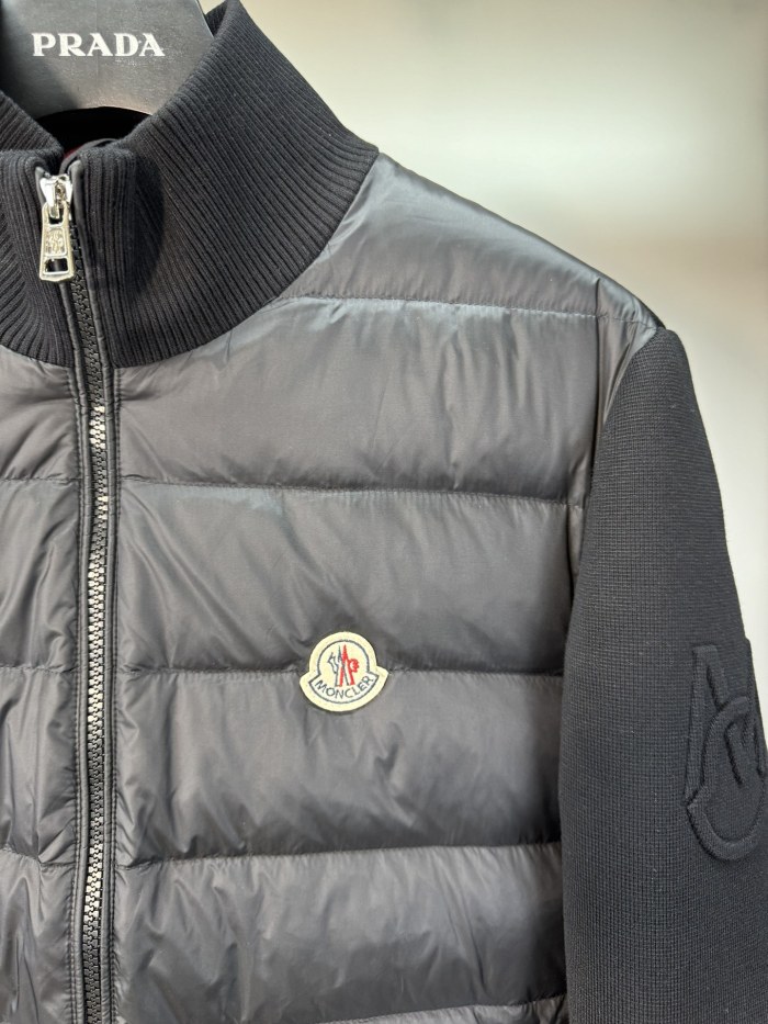 入手困難 モンクレール スーパーコピー MONCLER24 Fw長袖ニットキルティングおしゃれスリムダウンジャケット