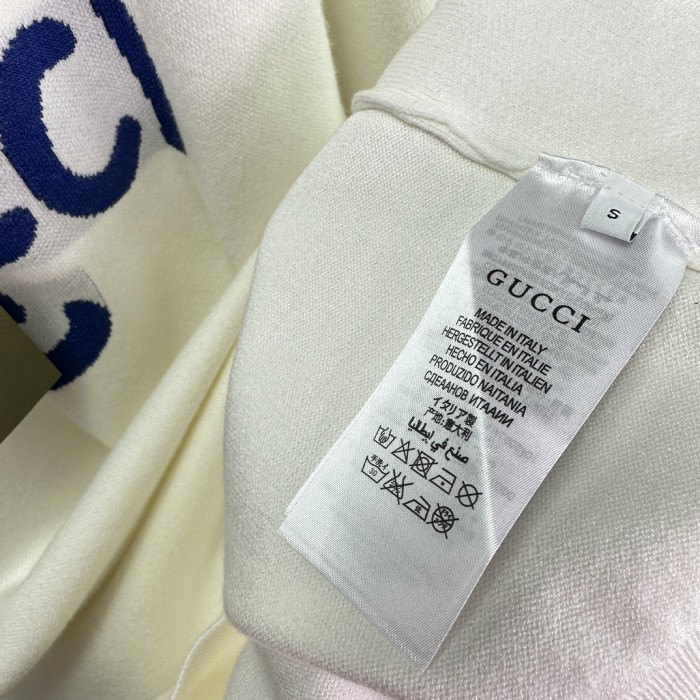 日本未入荷 グッチ スーパーコピー 笑顔のアルファベットロゴカップルのクルーネックセーター