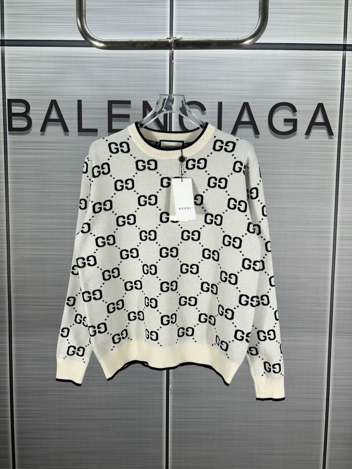 ★超人気 グッチ n級品 ロゴニット長袖セーター