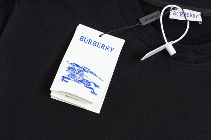高品質 バーバリー コピーおすすめ 戦馬マイクロ標識丸首衛衣は刺繍