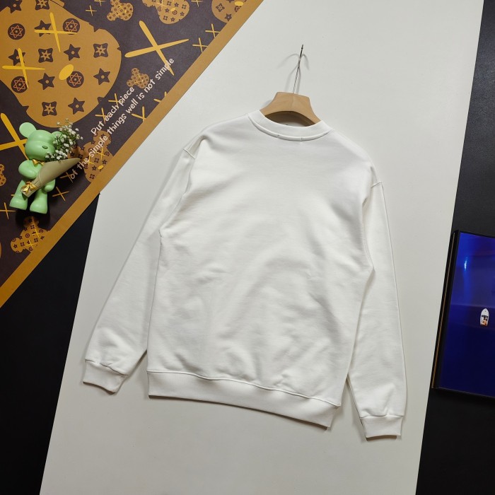 使い勝手良し バレンシアガ コピーおすすめ 2024 SSクラシック麦の穂プリントの丸首衛衣2色