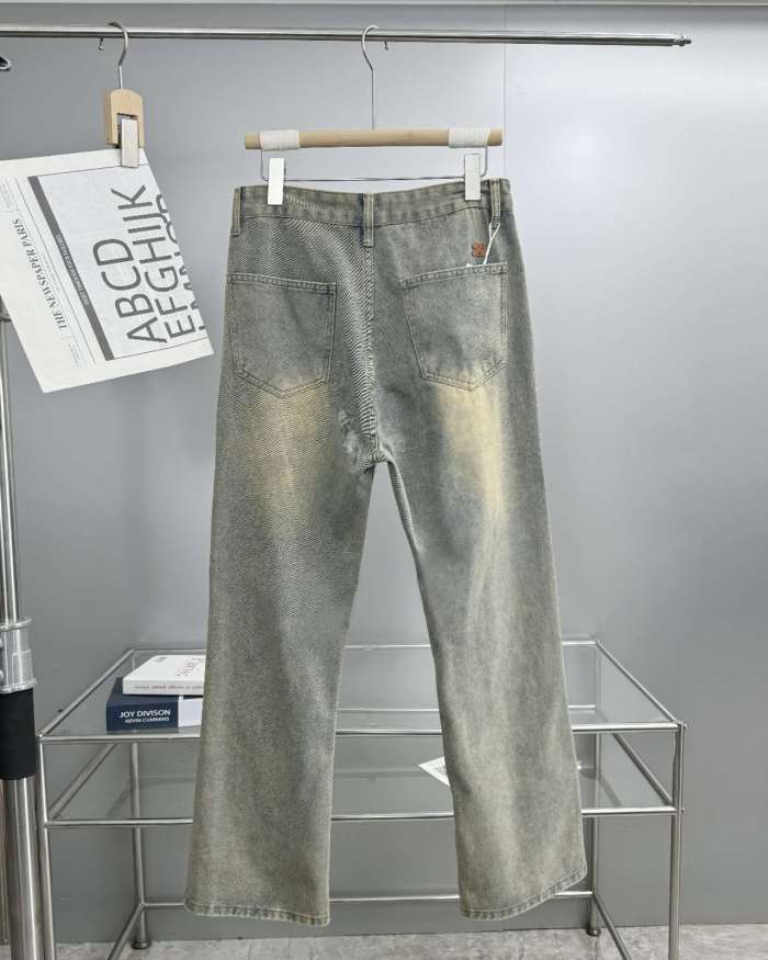 日本未入荷 セリーヌ 激安偽物 純色ジーンズ2色