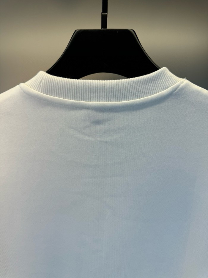 【話題商品！】ロエベ 激安通販 SS 24新型刺繍LOGO丸首衛衣